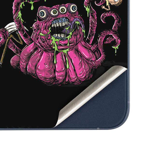 Adult Swim Rick and Morty Tentacle Attack Galaxy A35 5G Skin
