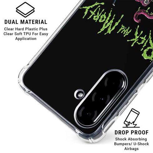 Adult Swim Rick and Morty Tentacle Attack Galaxy A36 5G Clear Case