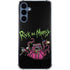 Adult Swim Rick and Morty Tentacle Attack Galaxy A55 5G Clear Case