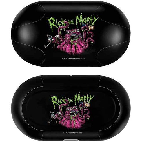 Adult Swim Rick and Morty Tentacle Attack Galaxy Buds Plus Skin
