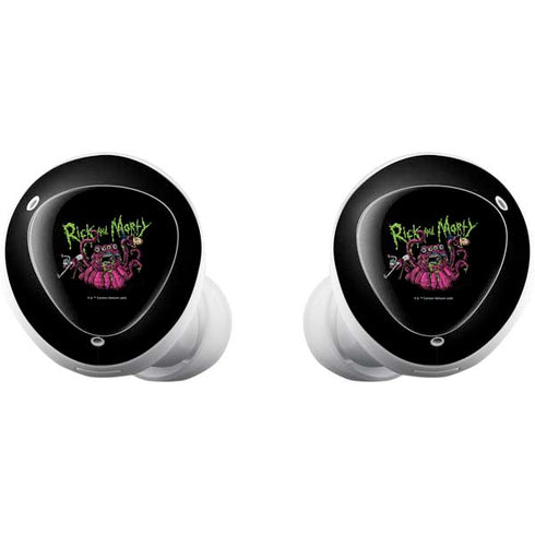 Adult Swim Rick and Morty Tentacle Attack Galaxy Buds Plus Skin