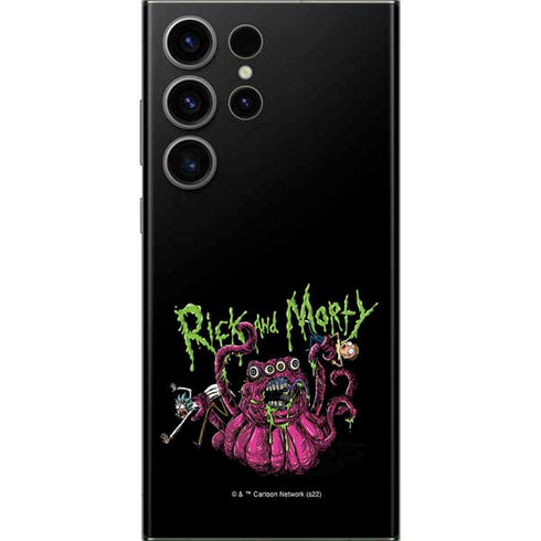 Adult Swim Rick and Morty Tentacle Attack Galaxy Skins