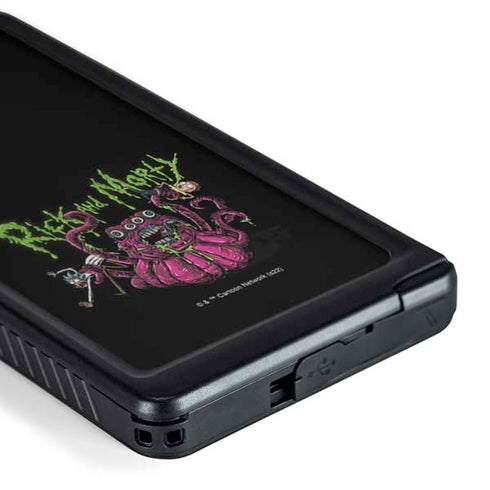 Adult Swim Rick and Morty Tentacle Attack Galaxy S24 Ultra Waterproof Case