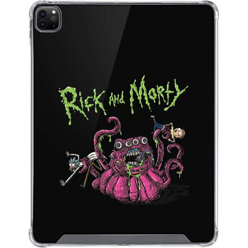 Adult Swim Rick and Morty Tentacle Attack iPad Cases