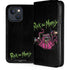 Adult Swim Rick and Morty Tentacle Attack iPhone 15 Folio Case