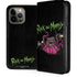 Adult Swim Rick and Morty Tentacle Attack iPhone 15 Pro Max Folio Case