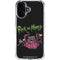 Adult Swim Rick and Morty Tentacle Attack iPhone 16 Plus Clear Case