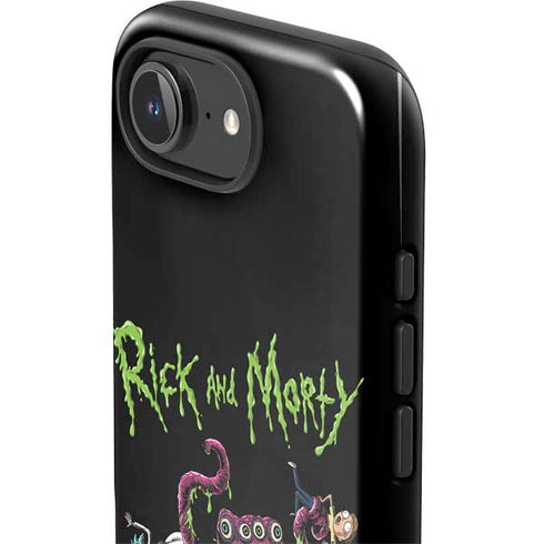 Adult Swim Rick and Morty Tentacle Attack iPhone 16e Impact Case