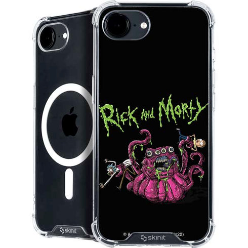 Adult Swim Rick and Morty Tentacle Attack iPhone 16e MagSafe Case