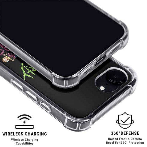 Adult Swim Rick and Morty Tentacle Attack iPhone 16e MagSafe Case