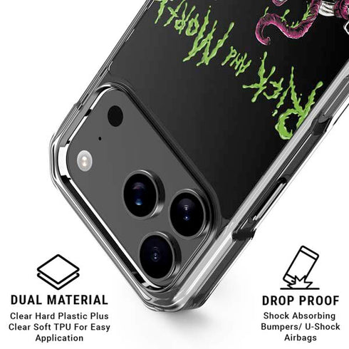 Adult Swim Rick and Morty Tentacle Attack iPhone 18 Pro Clear Case