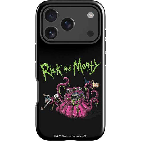 Adult Swim Rick and Morty Tentacle Attack iPhone 18 Pro Impact Case