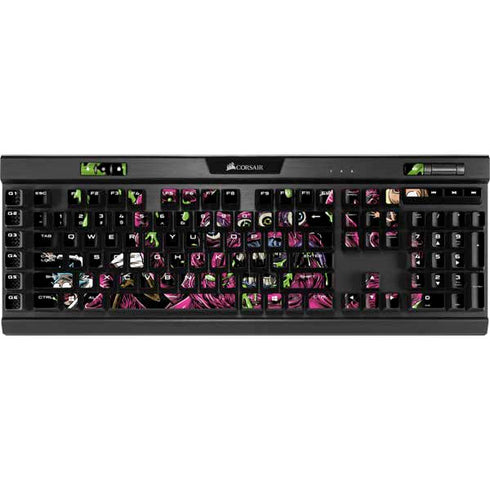 Adult Swim Rick and Morty Tentacle Attack K95 RGB PLATINUM Mechanical Gaming Keyboard Skin