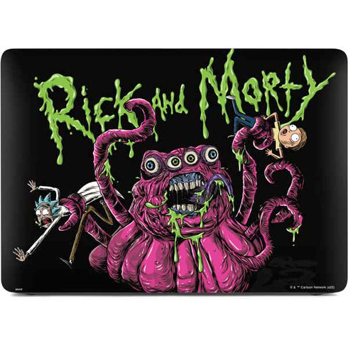 Adult Swim Rick and Morty Tentacle Attack Apple MacBook Air Skin