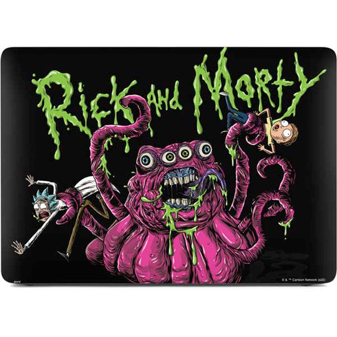 Adult Swim Rick and Morty Tentacle Attack Apple MacBook Pro 16-inch Skin