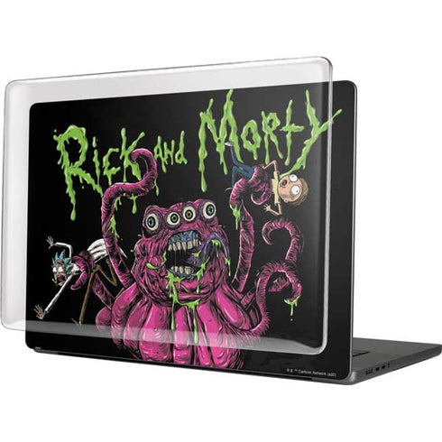 Adult Swim Rick and Morty Tentacle Attack MacBook Cases