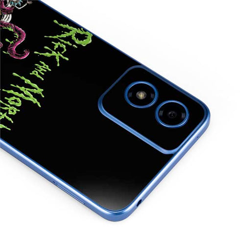 Adult Swim Rick and Morty Tentacle Attack Moto G Play 4G (2024) Skin