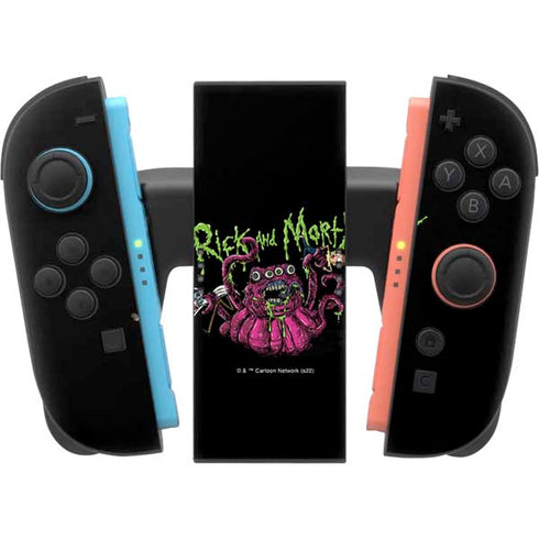 Adult Swim Rick and Morty Tentacle Attack Nintendo Switch 2 (2025) Joy-Con Controller Skin