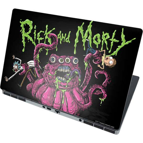 Adult Swim Rick and Morty Tentacle Attack Dell Precision Skin