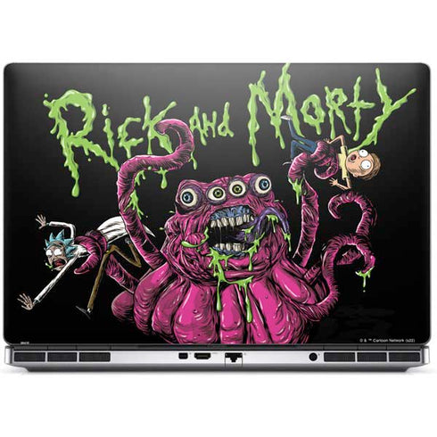Adult Swim Rick and Morty Tentacle Attack Dell Precision Skin