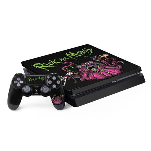 Adult Swim Rick and Morty Tentacle Attack PlayStation PS4 Skins