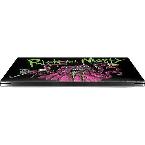 Adult Swim Rick and Morty Tentacle Attack Dell XPS Skin