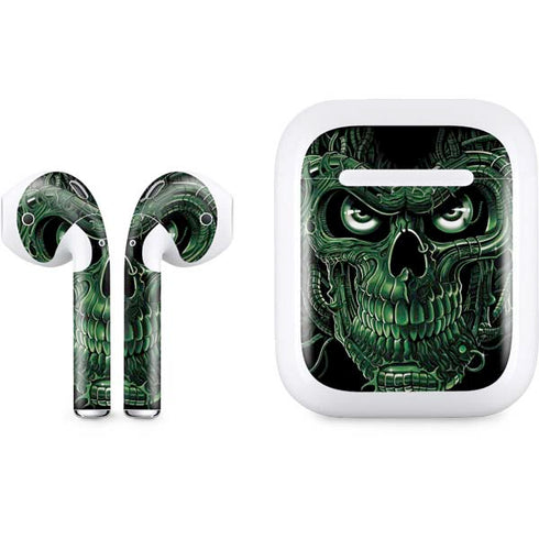 Liquid Blue Terminator Dragon Apple AirPods Skin