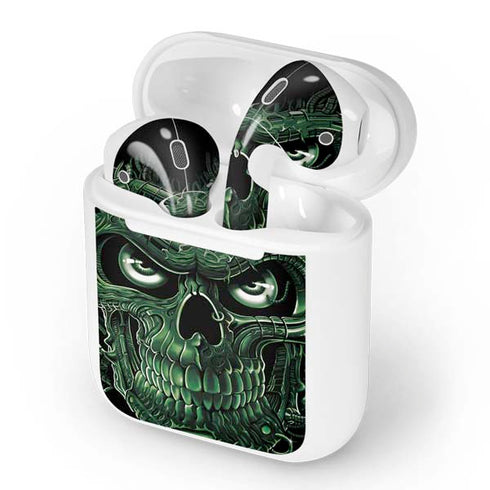 Liquid Blue Terminator Dragon Apple AirPods Skin