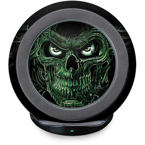 Liquid Blue Terminator Dragon Fast Charge Wireless Charging Stand Skin