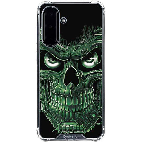 Liquid Blue Terminator Dragon Galaxy A36 5G Clear Case