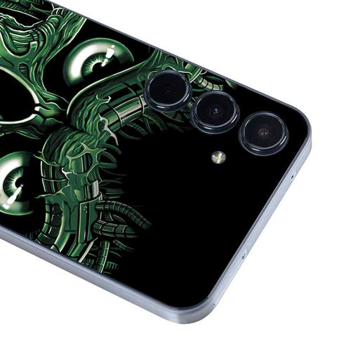 Liquid Blue Terminator Dragon Galaxy A36 5G Skin