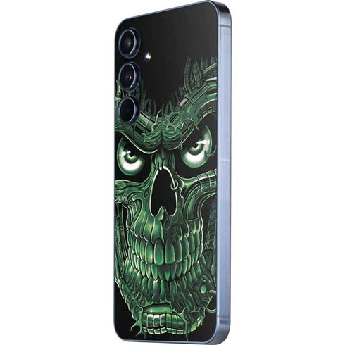 Liquid Blue Terminator Dragon Galaxy A55 5G Skin