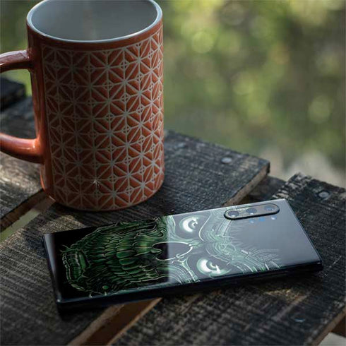 Liquid Blue Terminator Dragon Galaxy Note 10 Plus Skin