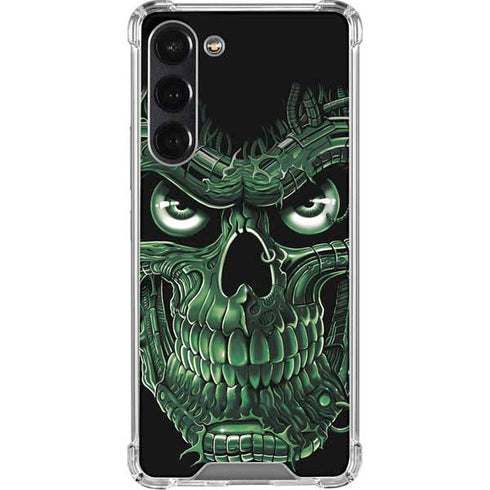 Liquid Blue Terminator Dragon Galaxy S24 FE Clear Case