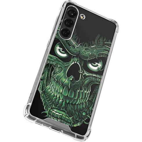 Liquid Blue Terminator Dragon Galaxy S24 FE Clear Case