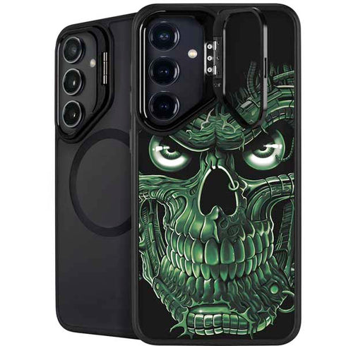 Liquid Blue Terminator Dragon Galaxy S25 Kickstand Case