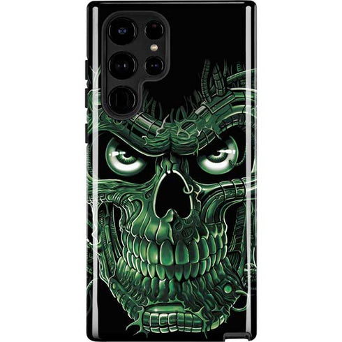 Liquid Blue Terminator Dragon Galaxy Cases