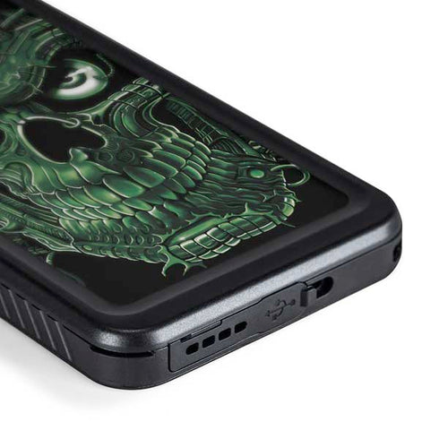 Liquid Blue Terminator Dragon Galaxy S24 Waterproof Case