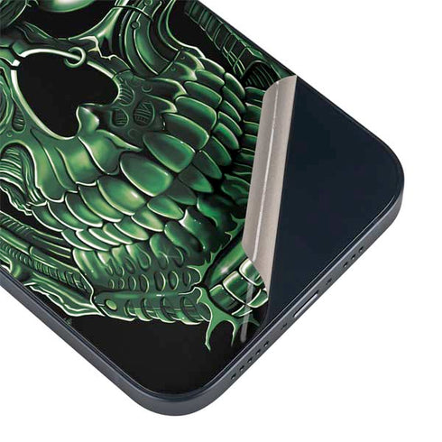 Liquid Blue Terminator Dragon iPhone Skins