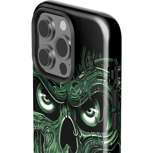Liquid Blue Terminator Dragon iPhone 15 Pro Impact Case