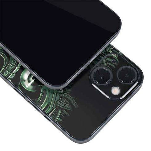 Liquid Blue Terminator Dragon iPhone 15 Skin