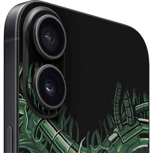 Liquid Blue Terminator Dragon iPhone 16 Plus Skin