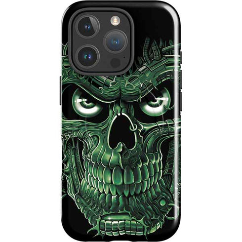 Liquid Blue Terminator Dragon iPhone 16 Pro Magsafe Impact Case