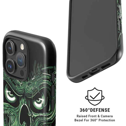 Liquid Blue Terminator Dragon iPhone 16 Pro Magsafe Impact Case
