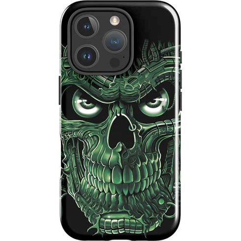 Liquid Blue Terminator Dragon iPhone 16 Pro Max Impact Case