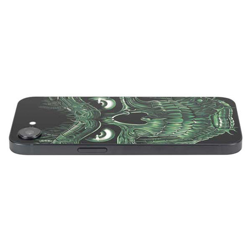 Liquid Blue Terminator Dragon iPhone 16e Skin