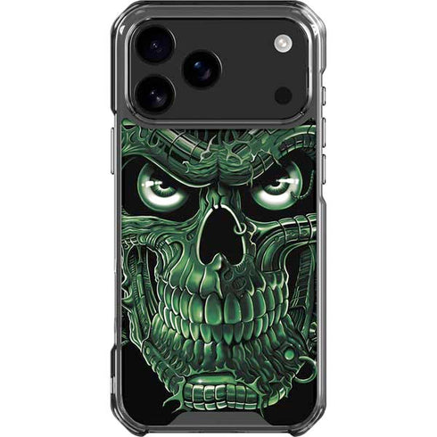 Liquid Blue Terminator Dragon iPhone 18 Pro Max Clear Case