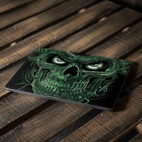 Liquid Blue Terminator Dragon Apple MacBook Air Skin