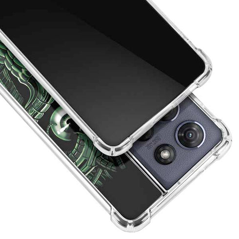 Liquid Blue Terminator Dragon Moto G 5G (2025) Clear Case