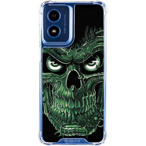 Liquid Blue Terminator Dragon Moto G Play 4G (2024) Clear Case